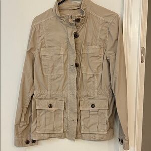 L.L. Bean Tan Utility Jacket